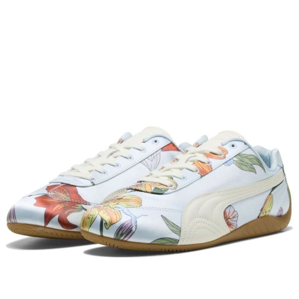 PUMA Speedcat Silk 'Warm White Icy Blue' 407840-01 - Image 6