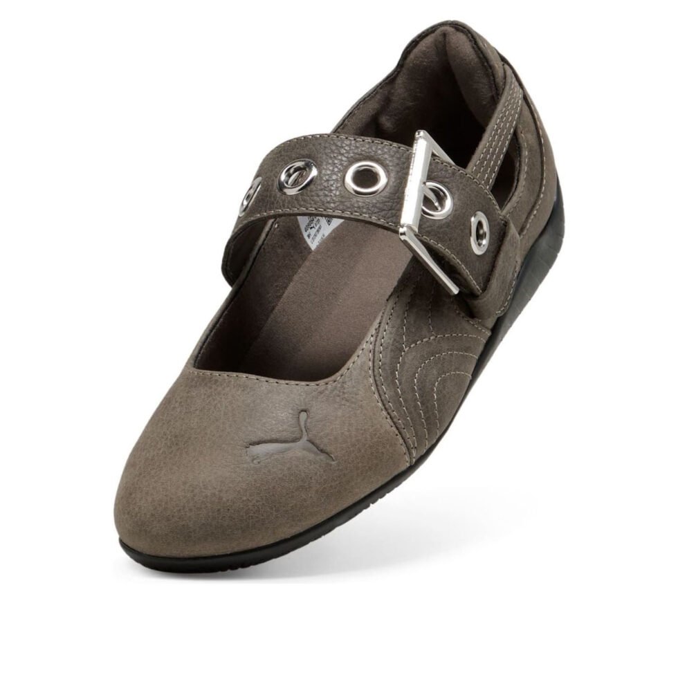 (WMNS) PUMA Speedcat Ballet Dress-Up 'Matte Bronze' 408054-01 - Image 4