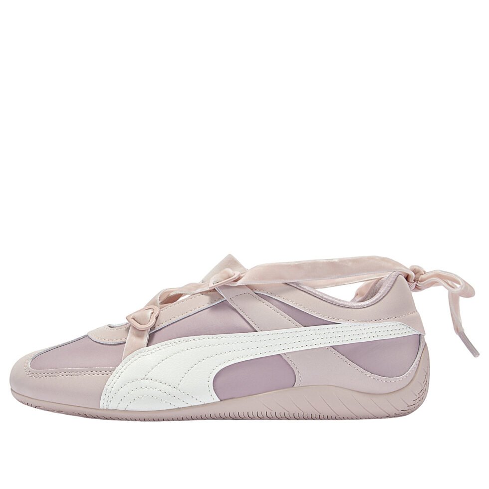 (WMNS) PUMA X Powerpuff Girls Speedcat 'Mauve Mist Warm White' 408102-01