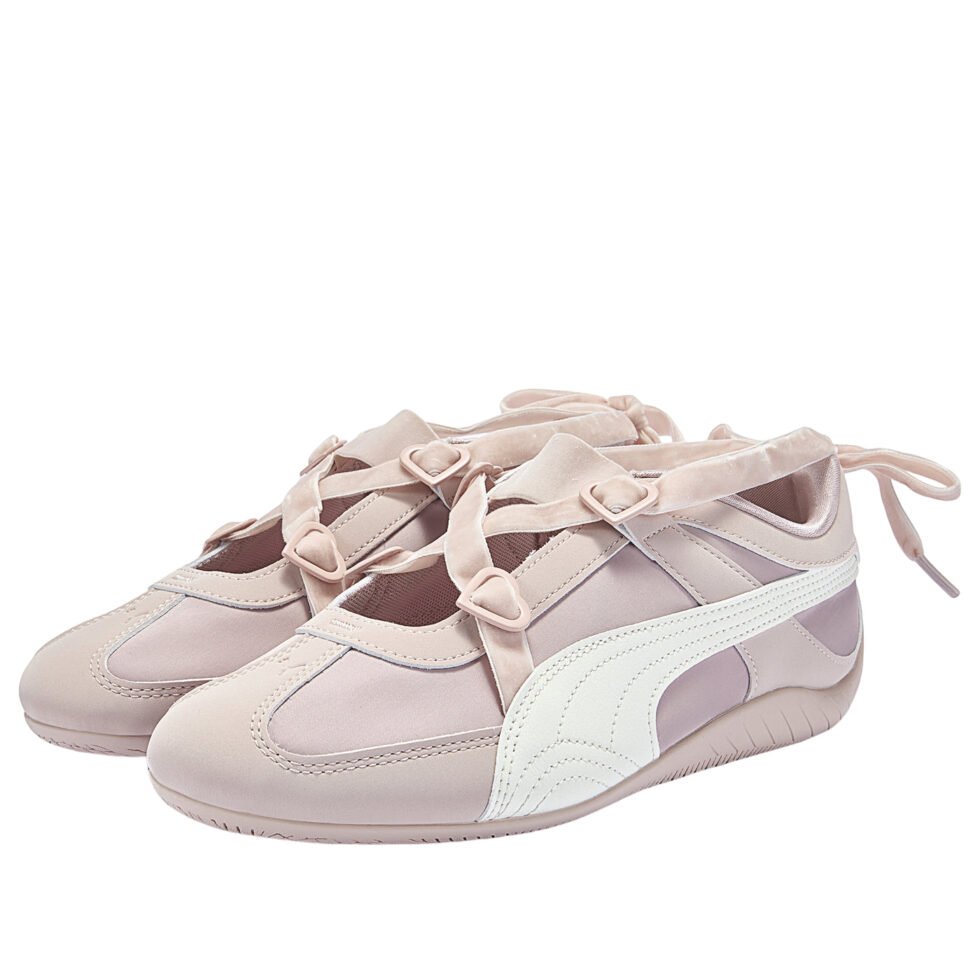 (WMNS) PUMA X Powerpuff Girls Speedcat 'Mauve Mist Warm White' 408102-01 - Image 3