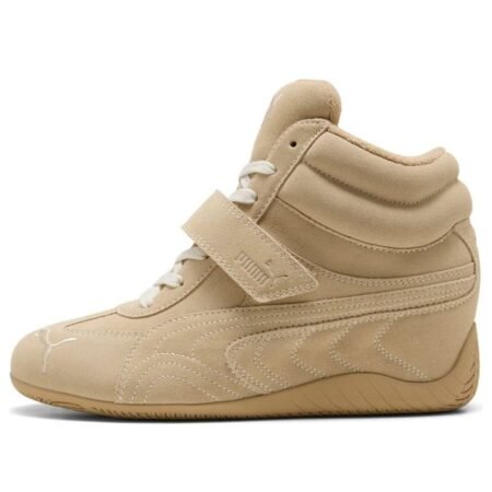 (WMNS) PUMA x Alexander McQueen Speedcat Mid Wedge 'Beige' 408118-01