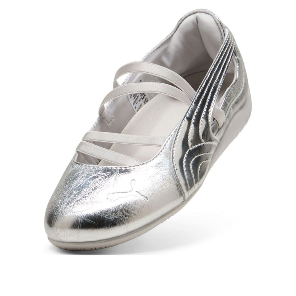 (WMNS) PUMA Speedcat Ballet Lustre 'Silver Feather Gray' 408264-01 - Image 3