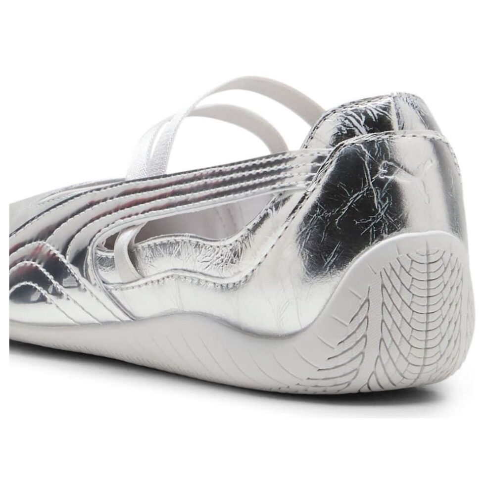 (WMNS) PUMA Speedcat Ballet Lustre 'Silver Feather Gray' 408264-01 - Image 4