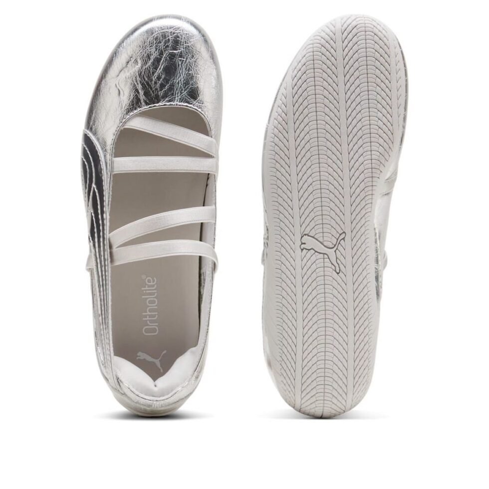 (WMNS) PUMA Speedcat Ballet Lustre 'Silver Feather Gray' 408264-01 - Image 5