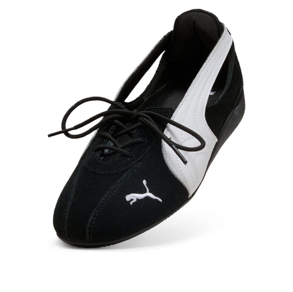 (WMNS) PUMA Speedcat Ballet Nova 'Black White' 408340-02 - Image 3