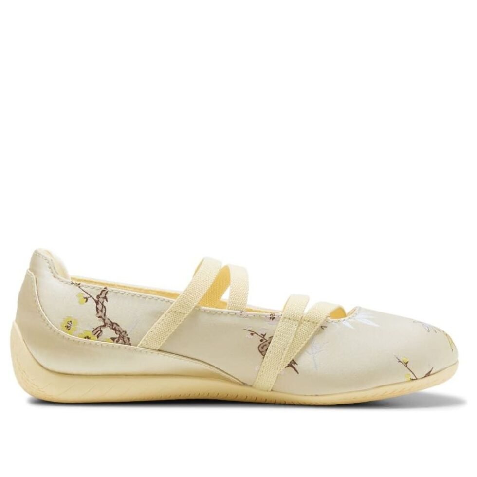 (WMNS) PUMA Speedcat Ballet Silky 'Vapor Gray Buttercream Silver' 408425-01 - Image 2