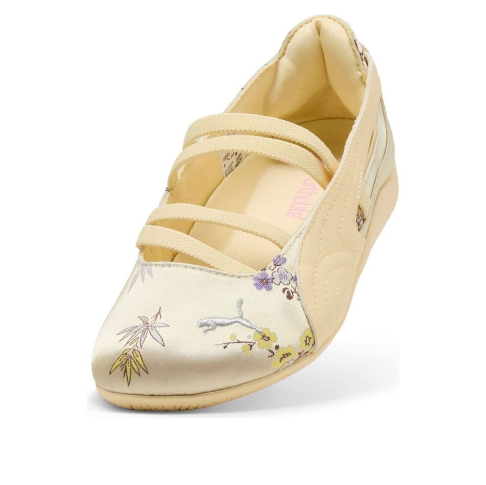 (WMNS) PUMA Speedcat Ballet Silky 'Vapor Gray Buttercream Silver' 408425-01 - Image 3