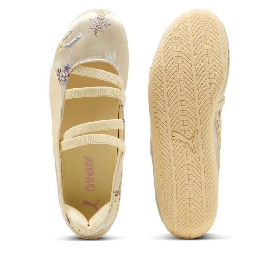 (WMNS) PUMA Speedcat Ballet Silky 'Vapor Gray Buttercream Silver' 408425-01 - Image 5