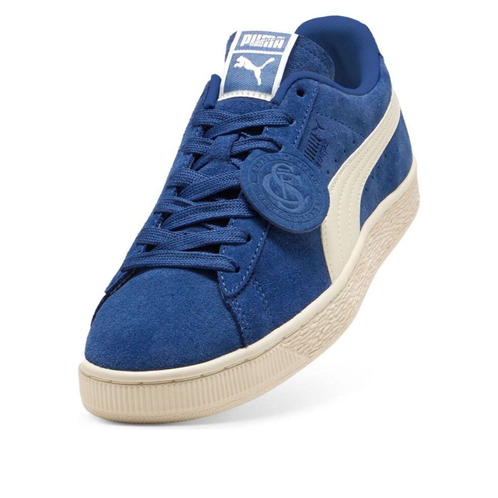 PUMA x Charles F. Stead Suede 'Royal Sapphire Alpine Snow' 408464-02 - Image 3