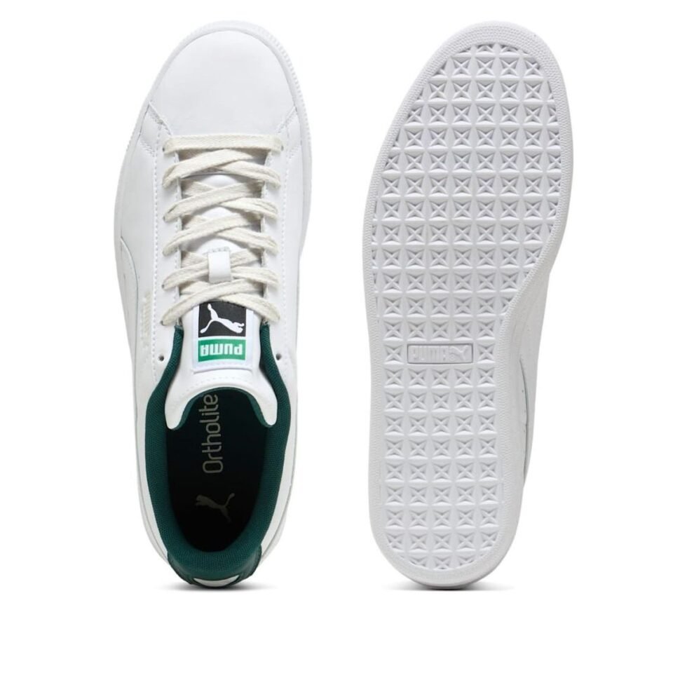 PUMA Suede 'White Dark Green' 408467-08 - Image 5