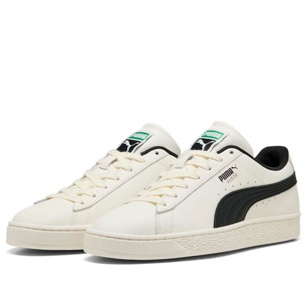 PUMA Suede 'Warm White Black' 408467-11 - Image 6