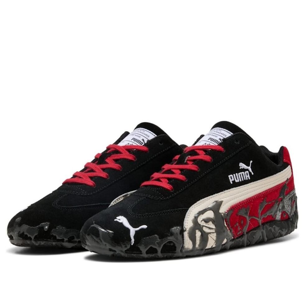 PUMA x A$AP Rocky Speedcat 'Black Red Rhythm' 408519-01 - Image 6