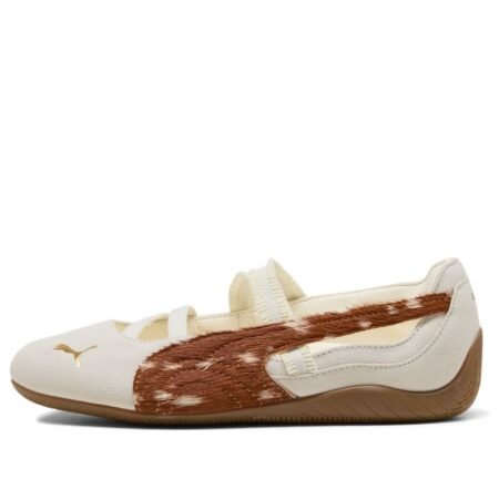 (WMNS) PUMA Speedcat Ballet 'Doelette White Caramel Latte' 408568-01
