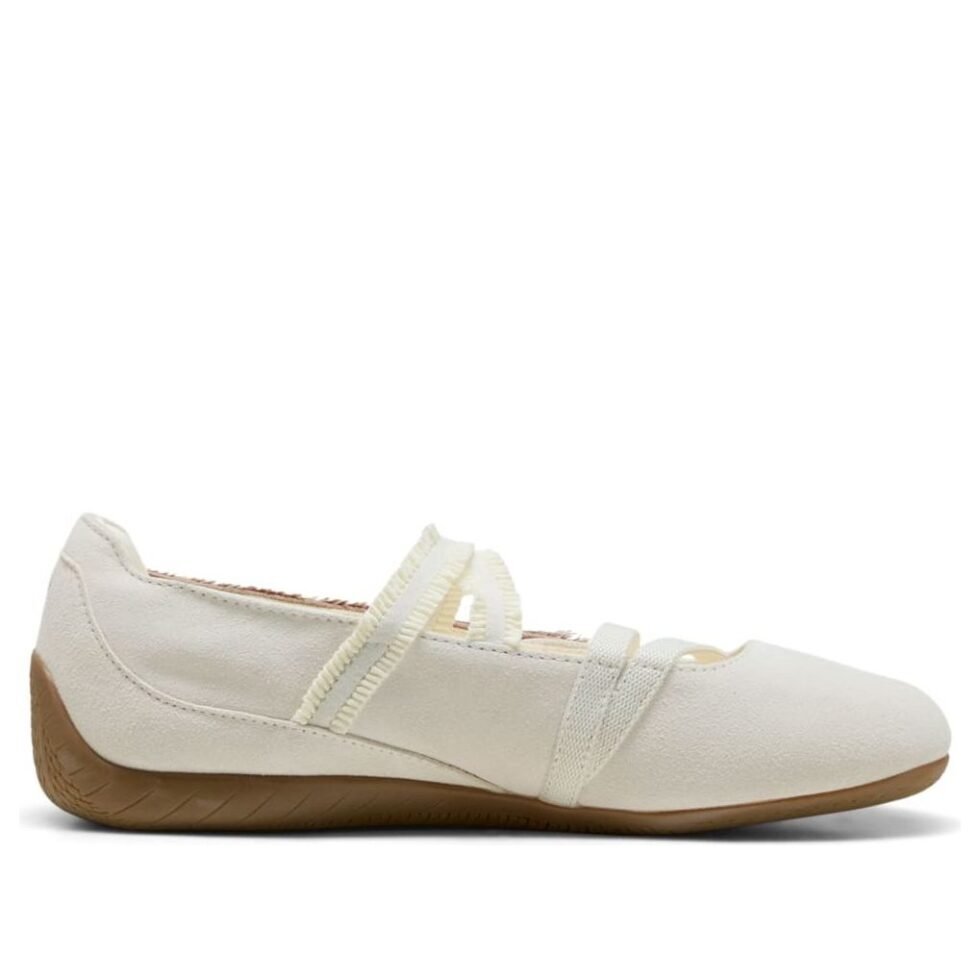 (WMNS) PUMA Speedcat Ballet 'Doelette White Caramel Latte' 408568-01 - Image 2