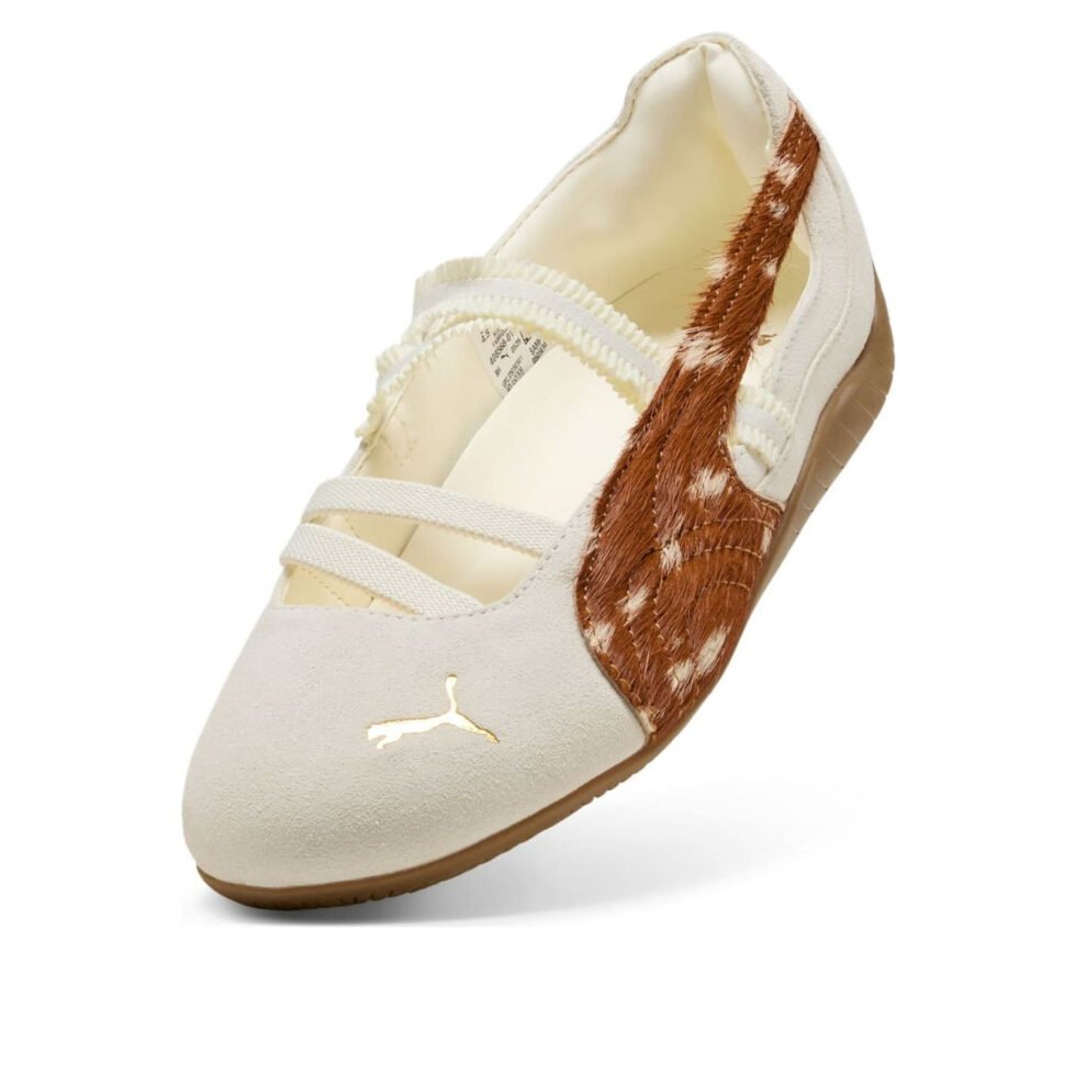(WMNS) PUMA Speedcat Ballet 'Doelette White Caramel Latte' 408568-01 - Image 3
