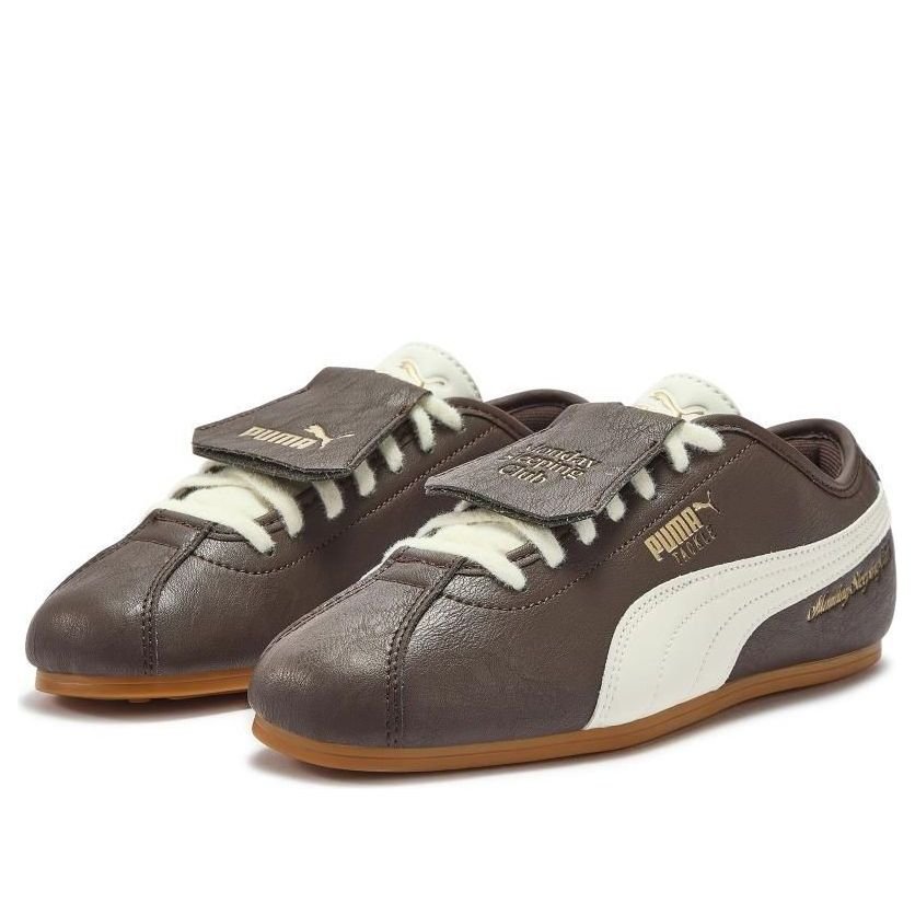 PUMA x Monday Sleeping Club Tackle 'Dark Chocolate Warm White' 408847-01 - Image 2