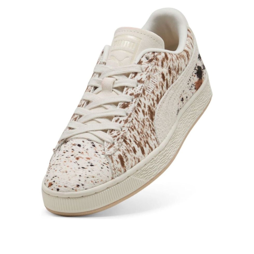 (WMNS) PUMA Suede Appaloosa 'Vapor Gray Toasted Almond' 409003-01 - Image 3