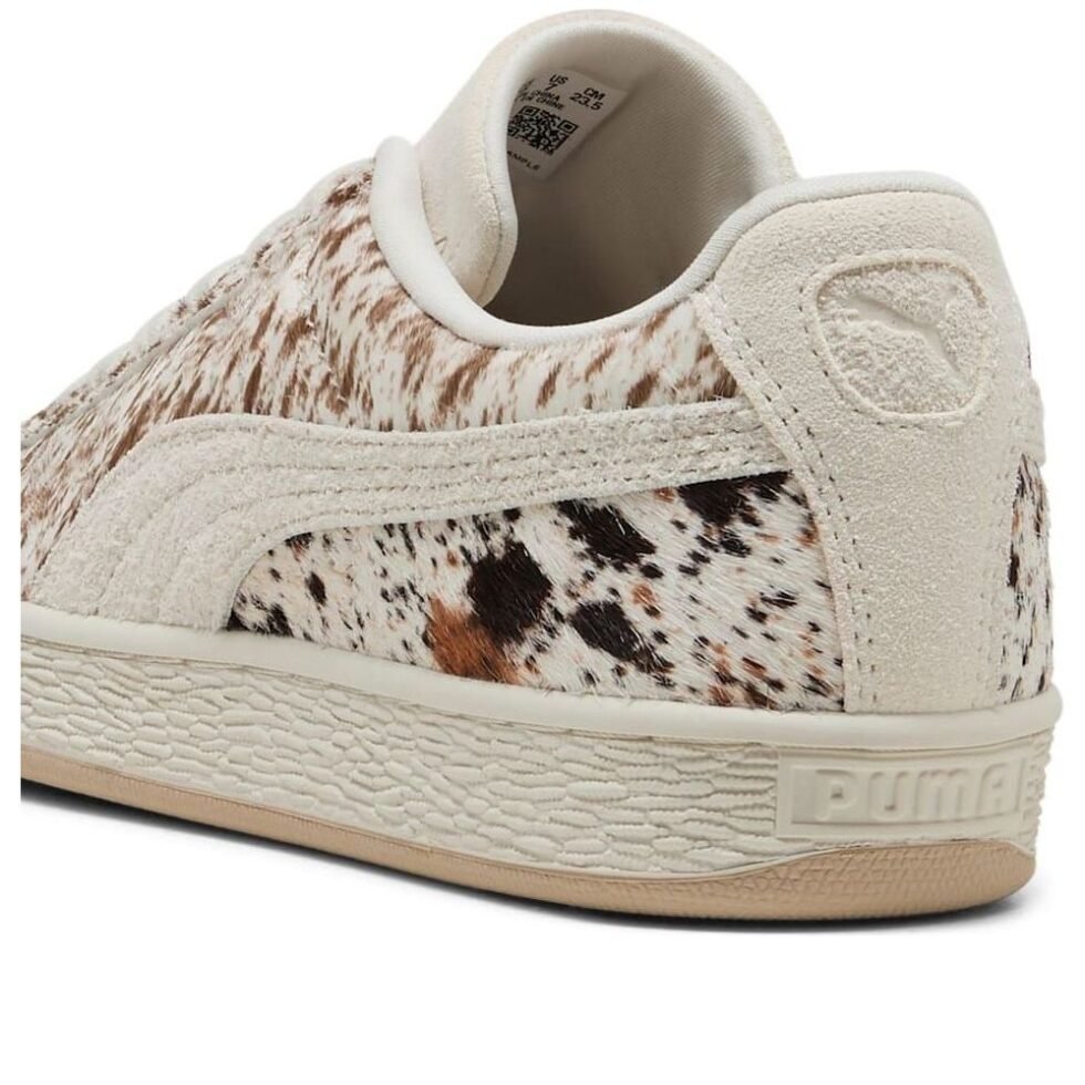 (WMNS) PUMA Suede Appaloosa 'Vapor Gray Toasted Almond' 409003-01 - Image 4