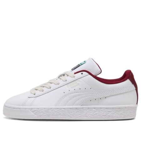 (GS) PUMA Suede 'White Team Regal Red' 409030-07