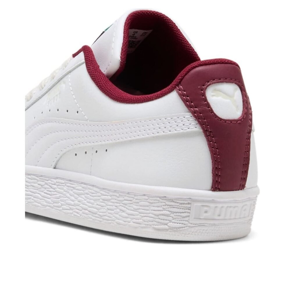 (GS) PUMA Suede 'White Team Regal Red' 409030-07 - Image 4