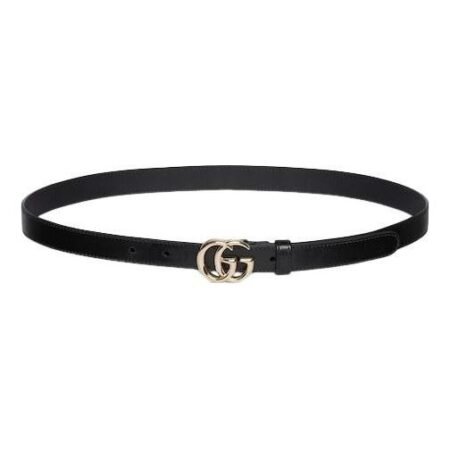 (WMNS) Gucci 26 GG Marmont Belt 'Black' 409417-0AAA5-1000