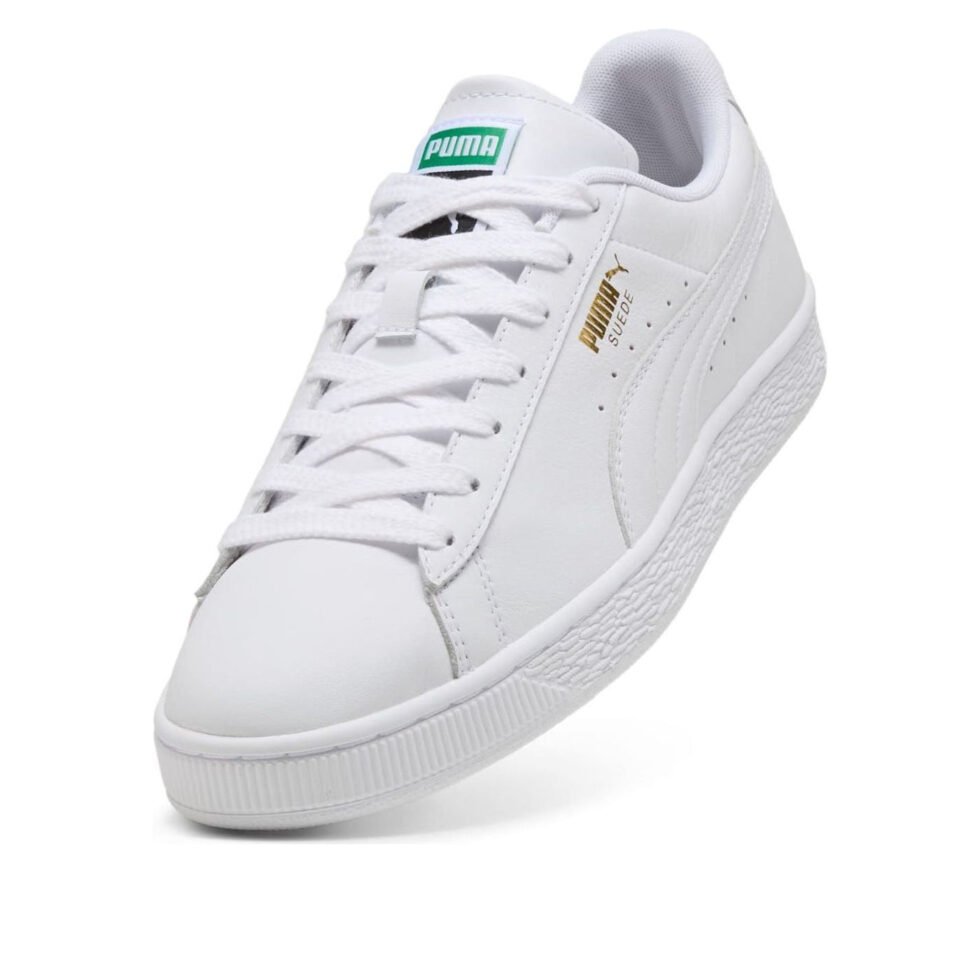 (WMNS) PUMA Suede 'White Archive Green' 409468-01 - Image 3