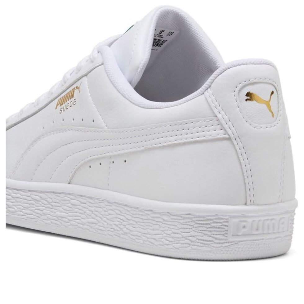 (WMNS) PUMA Suede 'White Archive Green' 409468-01 - Image 4