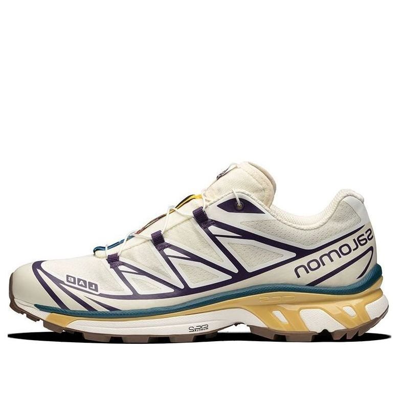 Salomon XT-6 'Beige Purple Yellow' 414546