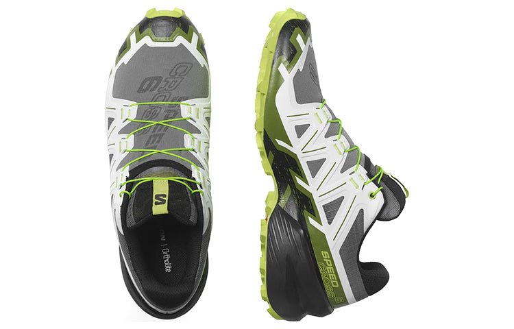 Salomon Speedcross 6 'Grey Grass Green' 417383 - Image 4