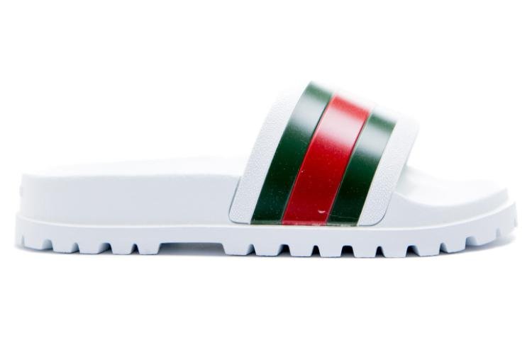 Gucci Web Slide 'White' 429469-GIB10-9079 - Image 2