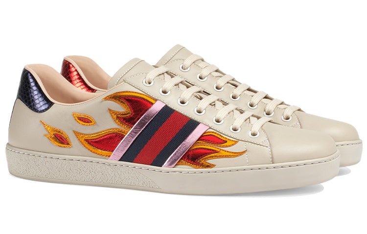 Gucci Ace 'Flames' 440724-A38Q0-9080 - Image 3