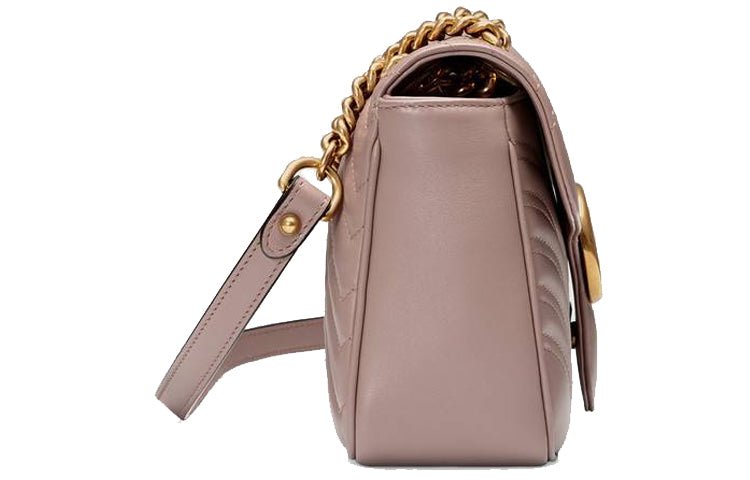 (WMNS) Gucci GG Marmont Matelasse Shoulder Bag 'Dusty Pink' 443497-DTDIT-5729 - Image 4
