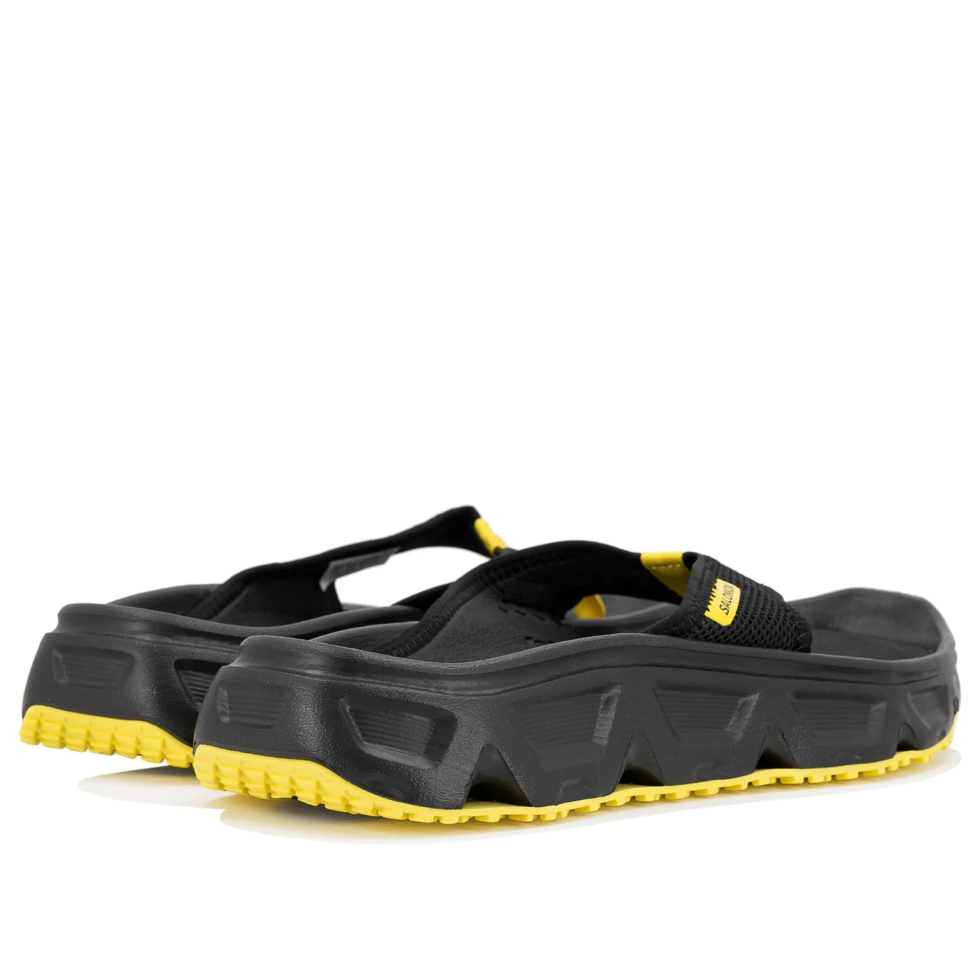 SALOMON Reelax Break 6.0 Slides 'Black Yellow' 471109 - Image 3