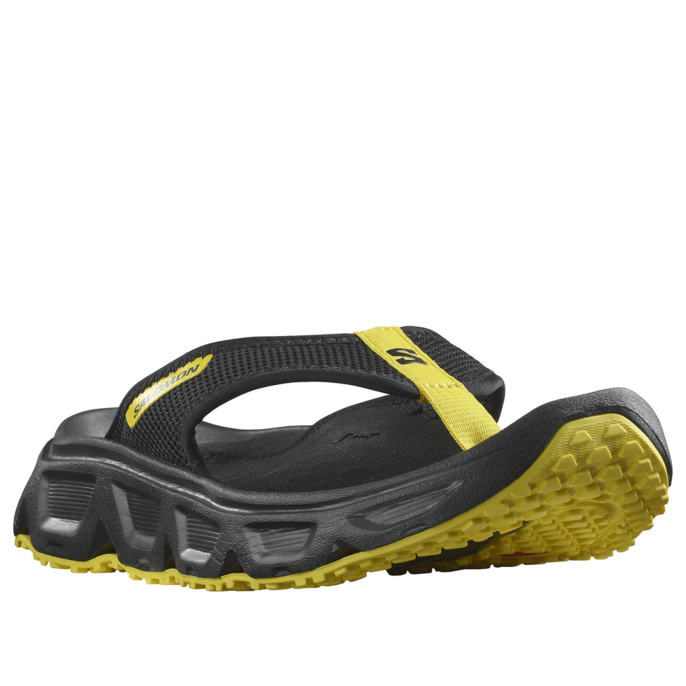 SALOMON Reelax Break 6.0 Slides 'Black Yellow' 471109 - Image 4