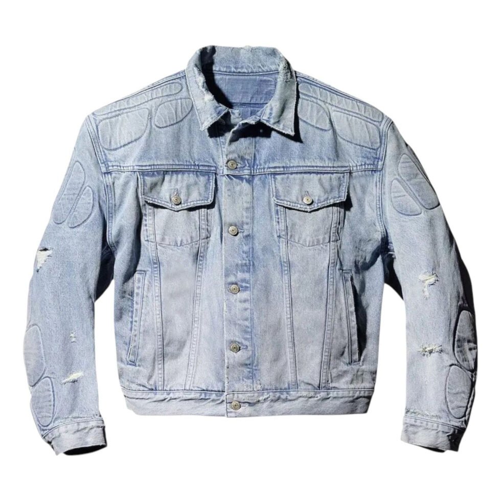 Yeezy Gap x Balenciaga Padded Denim Jacket 'Blue' 4729010020000