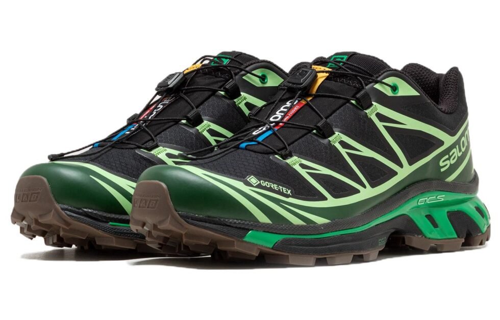 Salomon XT-6 GTX 'Black Eden Green Ash' 472921 - Image 3