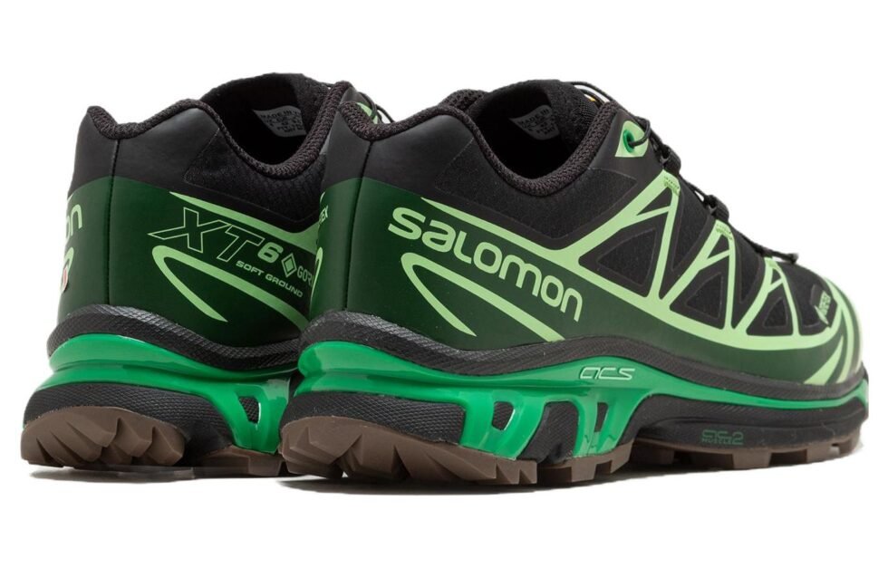 Salomon XT-6 GTX 'Black Eden Green Ash' 472921 - Image 4