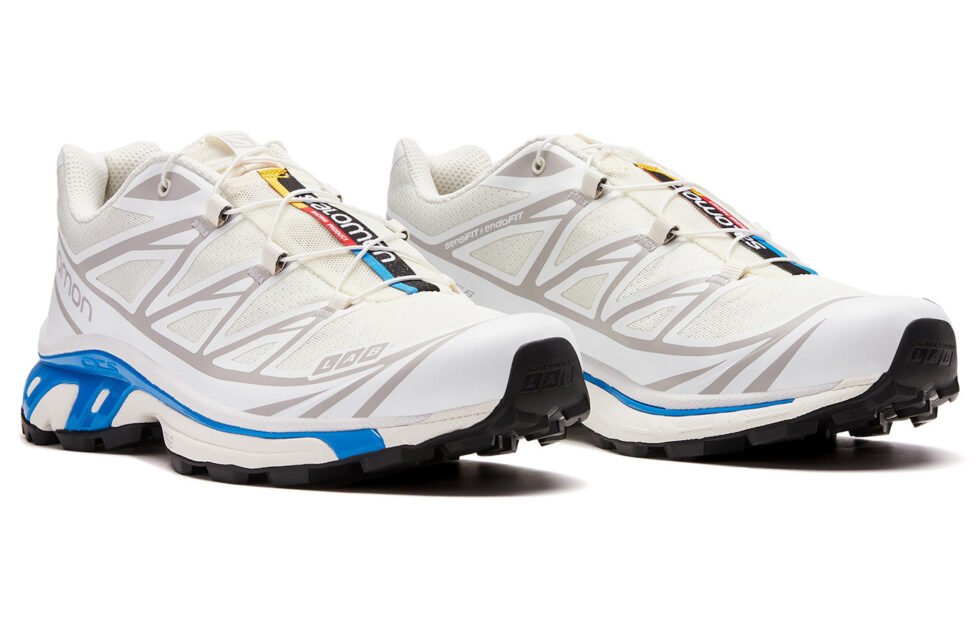 SALOMON XT-6 'Cream White Blue' 473817 - Image 3