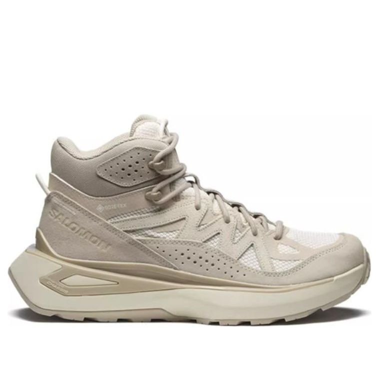 SALOMON Odyssey ELMT Mid GORE-TEX 'Vanilla Ice Almond' 474373 - Image 2