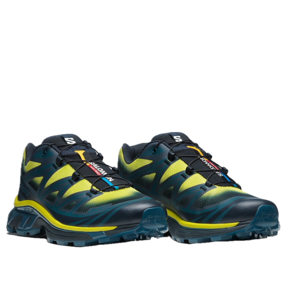 SALOMON XT-6 'Skyline Carbon Sunny Lime' 474404 - Image 2