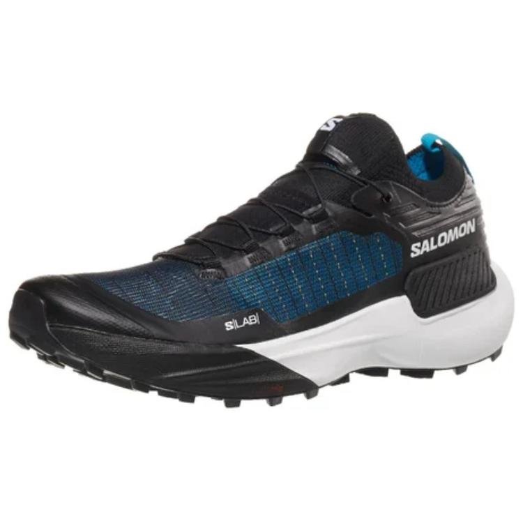 SALOMON S/Lab GENESIS Trail Running Shoes 'Black Navy' 474408 - Image 3