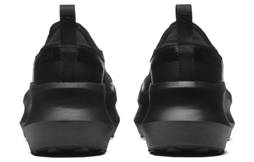 SALOMON x Comme des Garcons Platform Slip-On 'Black' 475154 - Image 5