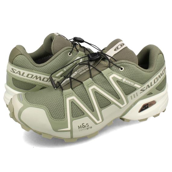 SALOMON Speedcross 3 Gore-Tex 'Deep Lichen Green Tea Icicle' 476846 - Image 3