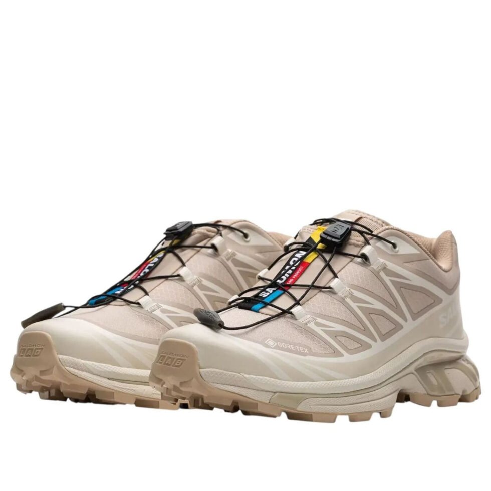 SALOMON XT-6 Gore-Tex 'Oxford Tan Almond Milk' 477324 - Image 2