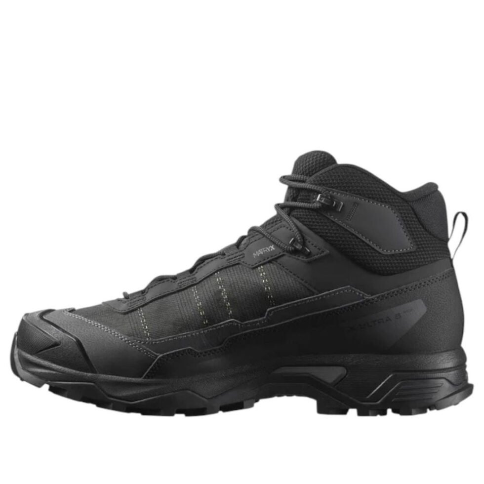 SALOMON X Ultra 5 Mid Wide Gore-Tex 'Black Asphalt' 477554