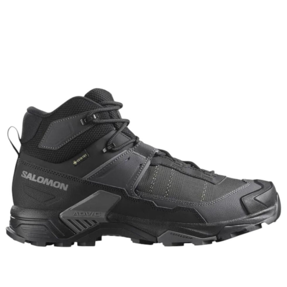 SALOMON X Ultra 5 Mid Wide Gore-Tex 'Black Asphalt' 477554 - Image 2