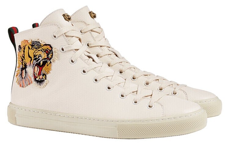 Gucci Leather High Top 'Tiger' 478337-BXOA0-9064 - Image 2