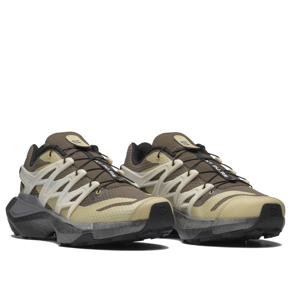 SALOMON XT PU.RE Advanced 'Stone Gray Pale Olive Green' 478589 - Image 3