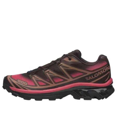 SALOMON XT-6 'Black Coffee French Roast Rouge Red' 478768