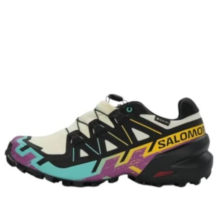 (WMNS) SALOMON Speedcross 6 Gore-Tex 'Transparent Yellow Black' 478802